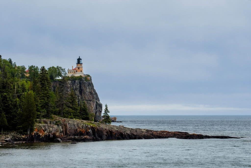 split rock lighthouse on the north shore of minnesota