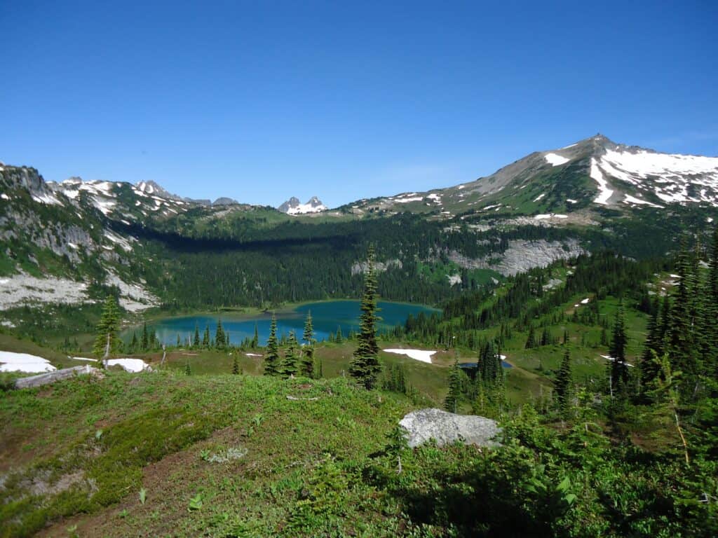 A gorgeous spot for an adventure elopement in North Cascades National Park, Washington